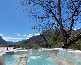 Cottage 12 people \'La Grange\' - Saint-Crépin - Piscina