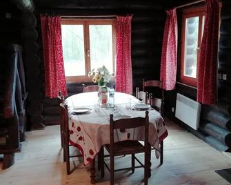 Chalet near Lake and Pool in Quend-Plage - Quend - Salle à manger
