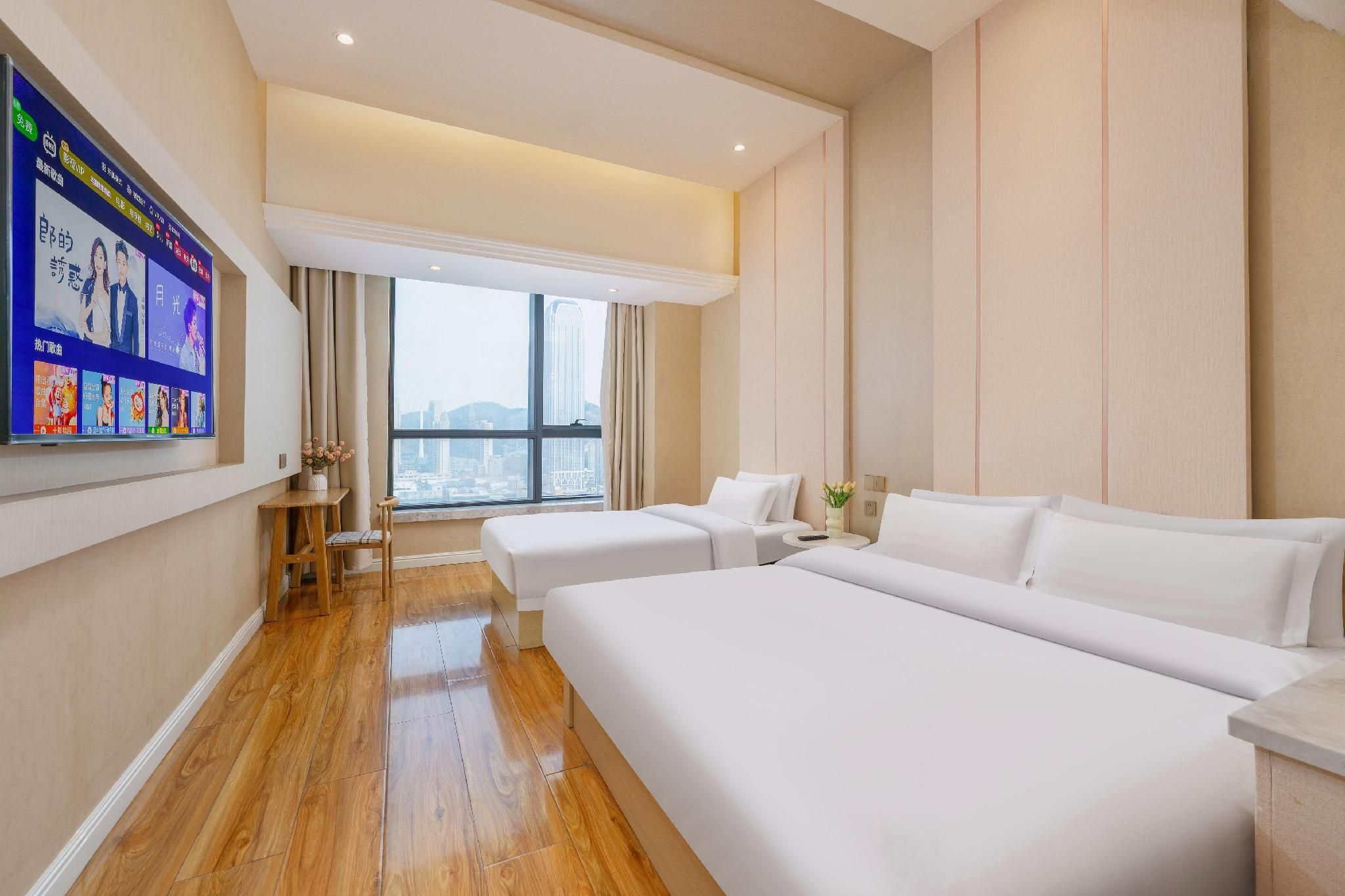 Guiting Jiayuan Homestay (Dalian Xinghai Square) - Dalian - Bedroom
