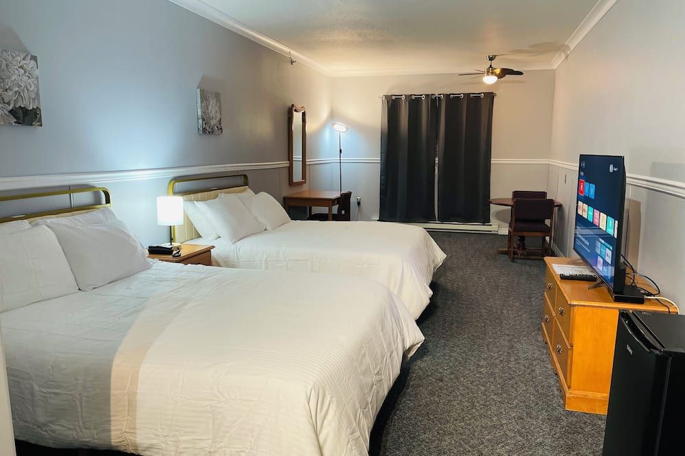 Elite Hotel -Downtown Center- 'Ski & Northern light Tour' 'Hot Spring Tour 'Long-term stay' - Whitehorse - Chambre
