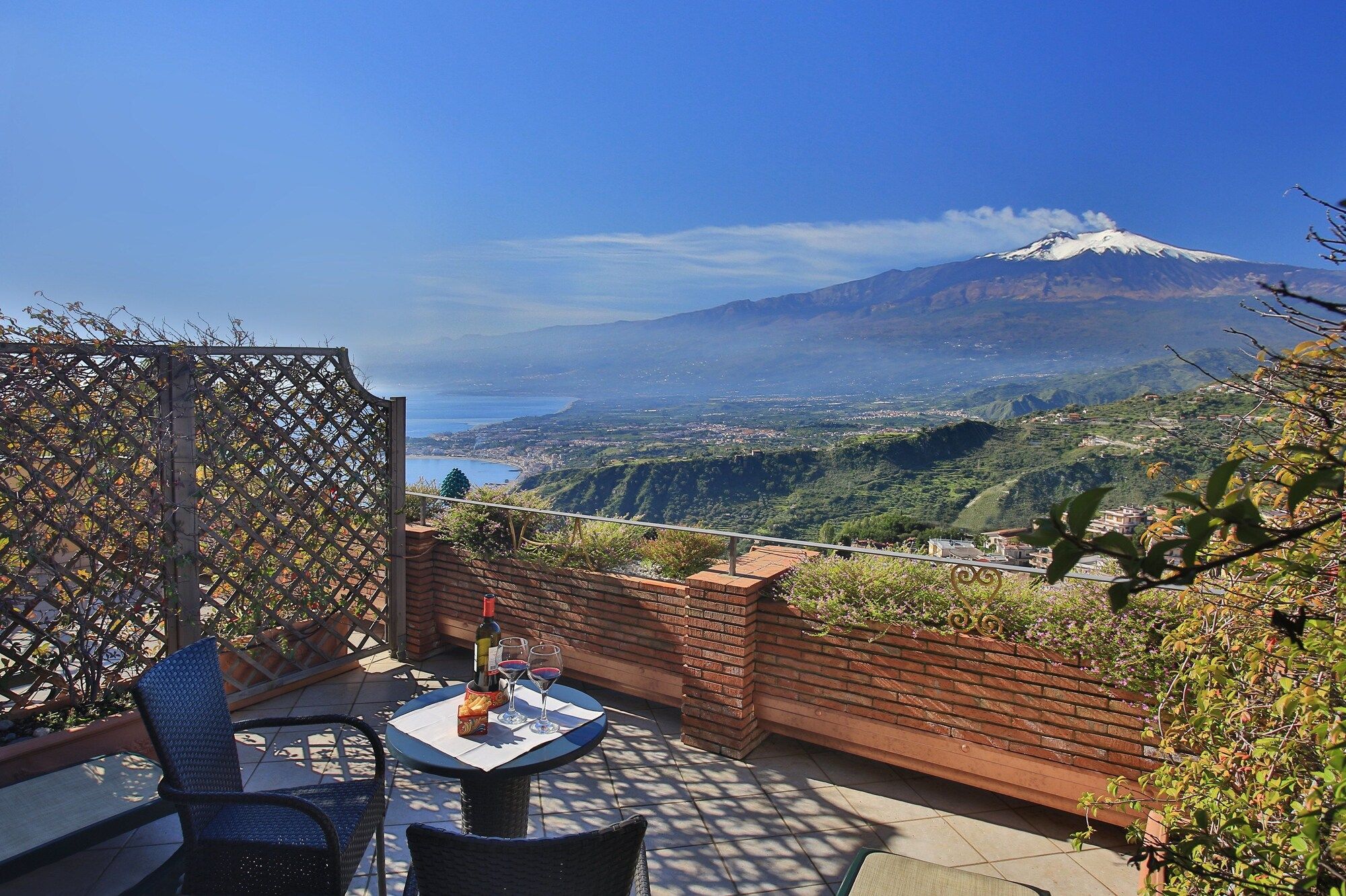 Villa Angela - טאורמינה - מרפסת