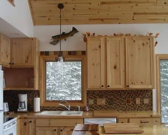 Turtle Flambeau Flowage Lakefront Cabin - Mercer - Kitchen