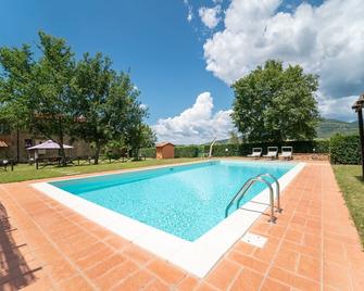 Wonderful Private Villa With Wifi, Private Pool, Tv, Pets Allowed, Panoramic View And Parking - Terranuova Bracciolini - Bazén