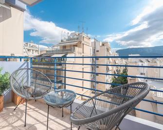 Elegant Home with Balcony by CloudKeys - Athens - Balcony