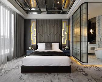 Boda Hotel - טאיצ'ונג - חדר שינה