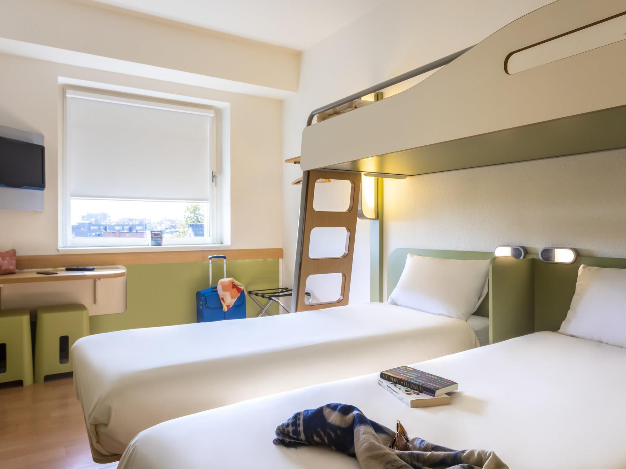 Ibis Budget Antwerpen Centraal Station - אנטוורפן - חדר שינה