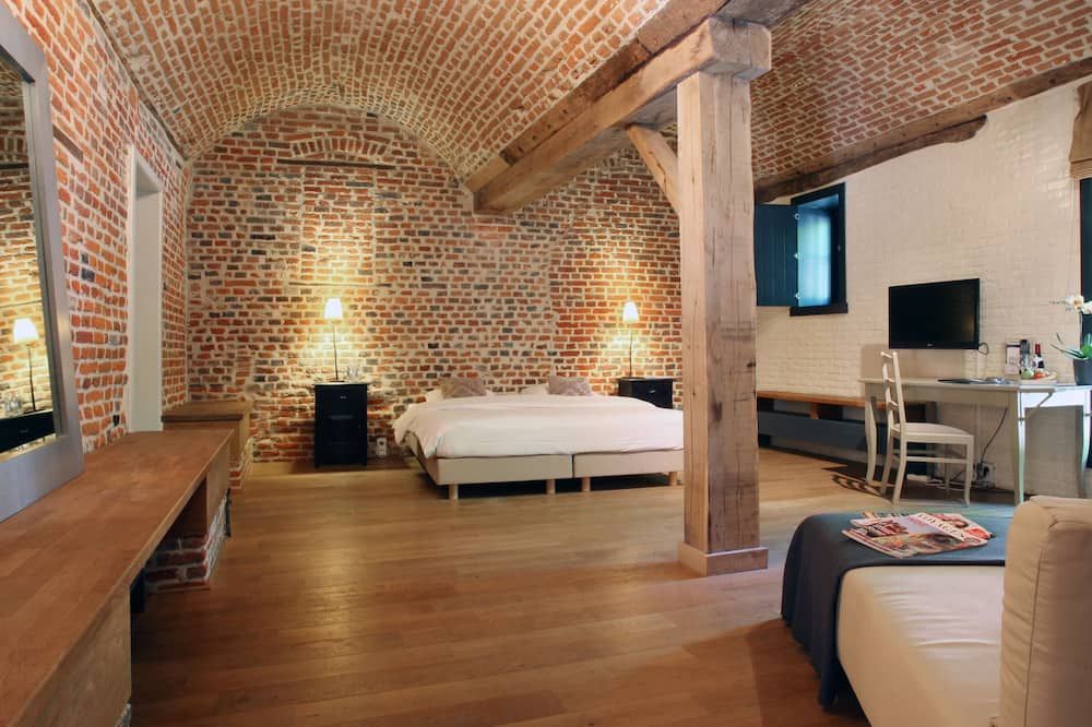 هوتل ذا لودج هيفرلي - ليوفين - غرفة نوم