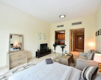 Jhn - Fully Furnished Studio Apartment - Dubai - Bedroom