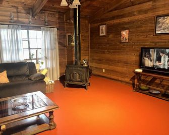 Beautiful Rustic Cabin Just 10 Minutes to Granbury square - Granbury - Living room