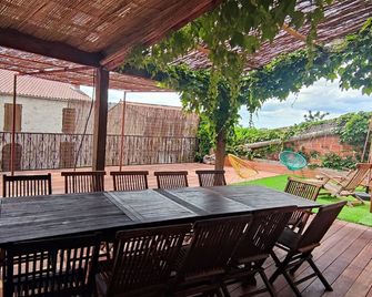 maison de village - Laplume - Patio