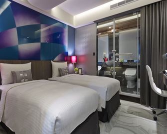 Beauty Hotels Taipei - Hotel Bfun - Kota Taipei - Kamar Tidur