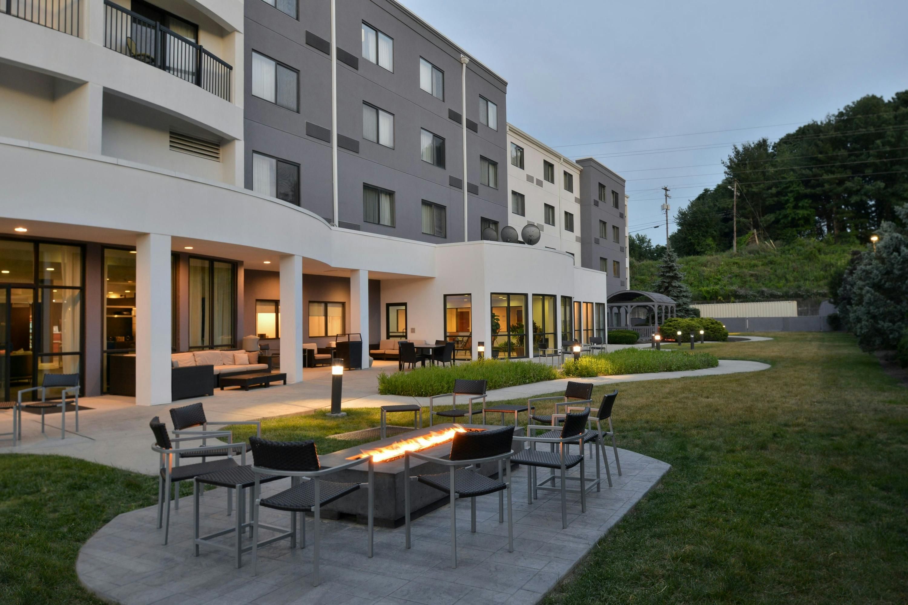 كورتيارد باي ماريوت هاريسبرج هيرشي - هارّيسبورغ (بينسيلفانيا) - شرفة مرصوفة