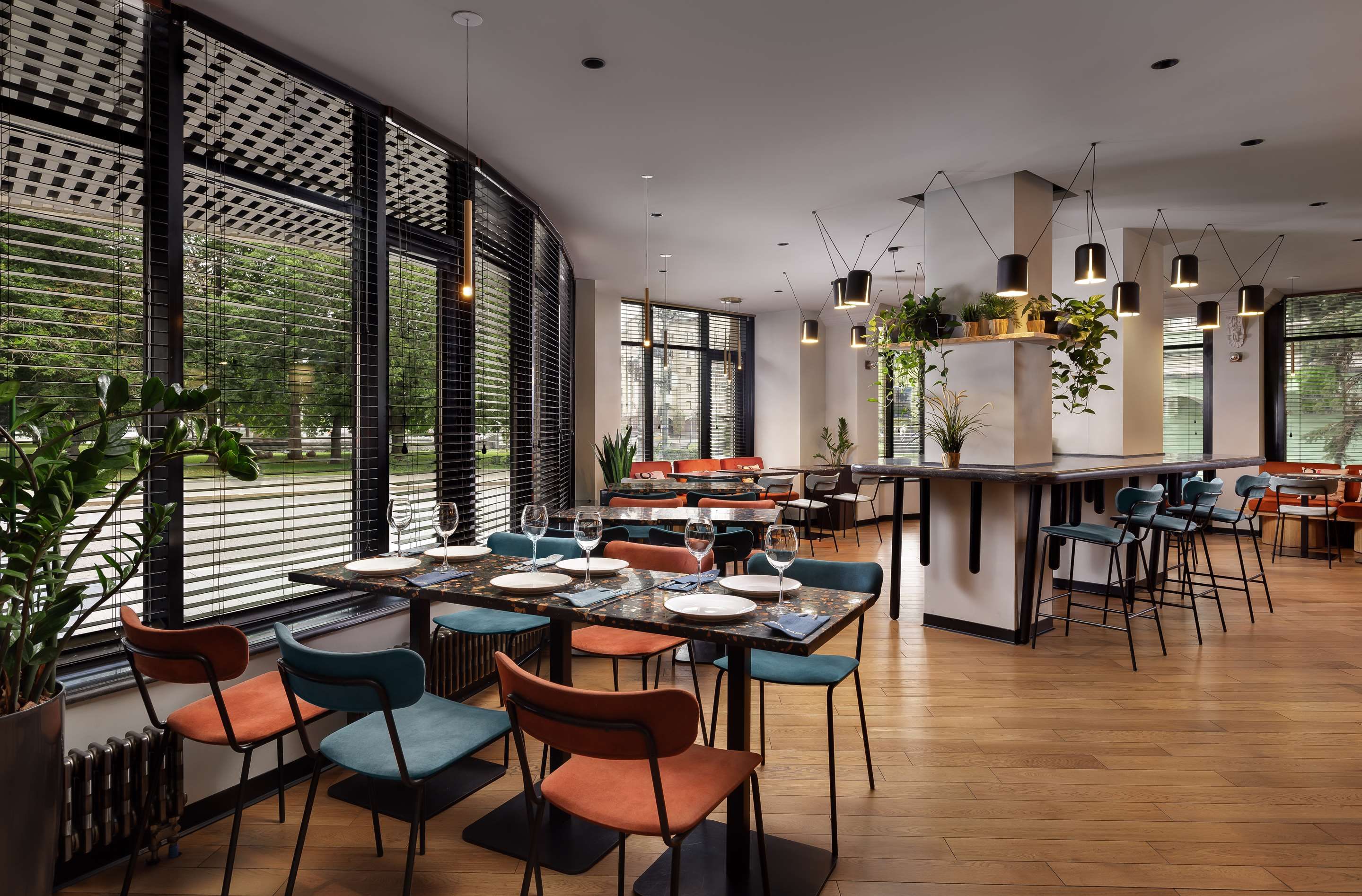 Park Inn by Radisson Sadu - מוסקבה - מסעדה