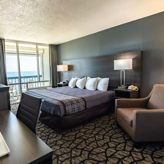 Bedroom view of Seaview Hotel