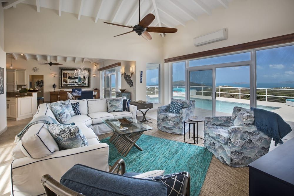 Villa Panorama - St. Thomas, Usvi - Saint Thomas Island - Sala de estar