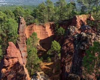 La Maison des Ocres - Provence - Roussillon - Außenansicht