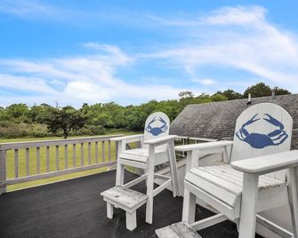 Oyster Cottage In Historic Fishing Villa - Cape Charles - Balcony