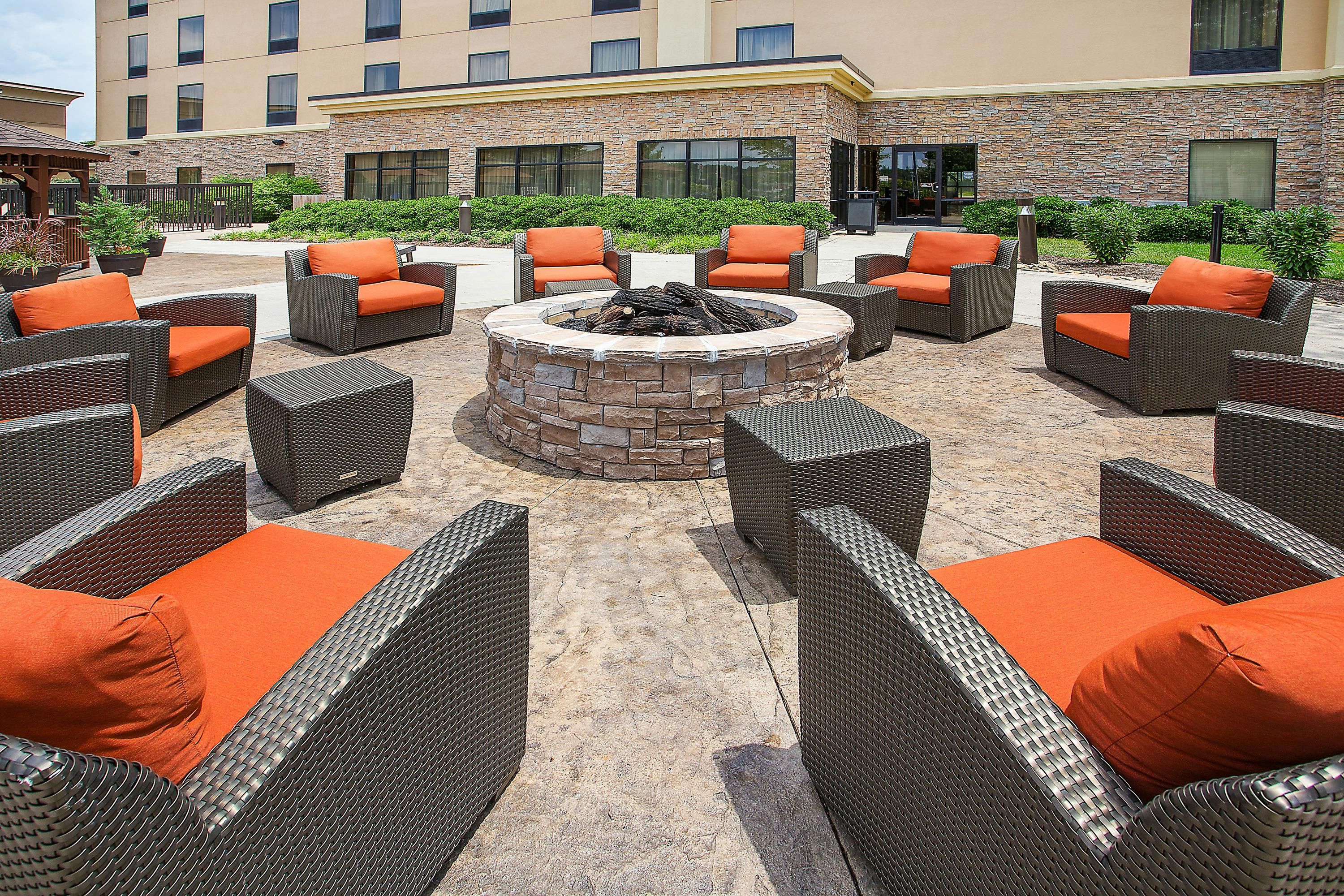Hampton Inn Knoxville-West At Cedar Bluff - Knoxville - Patio