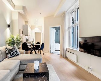 Top standard apartment in the heart of Oslo - Oslo - Huiskamer