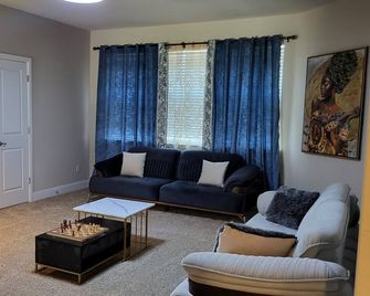 Beautiful Modern & Luxury House - Midlothian - Sala de estar