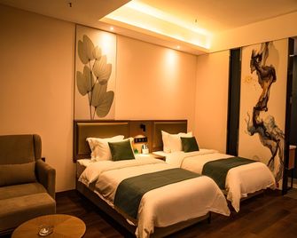 Greentree Inn Xinjiang Hetian Yudu Wholesale Marke - Hotan - Camera da letto