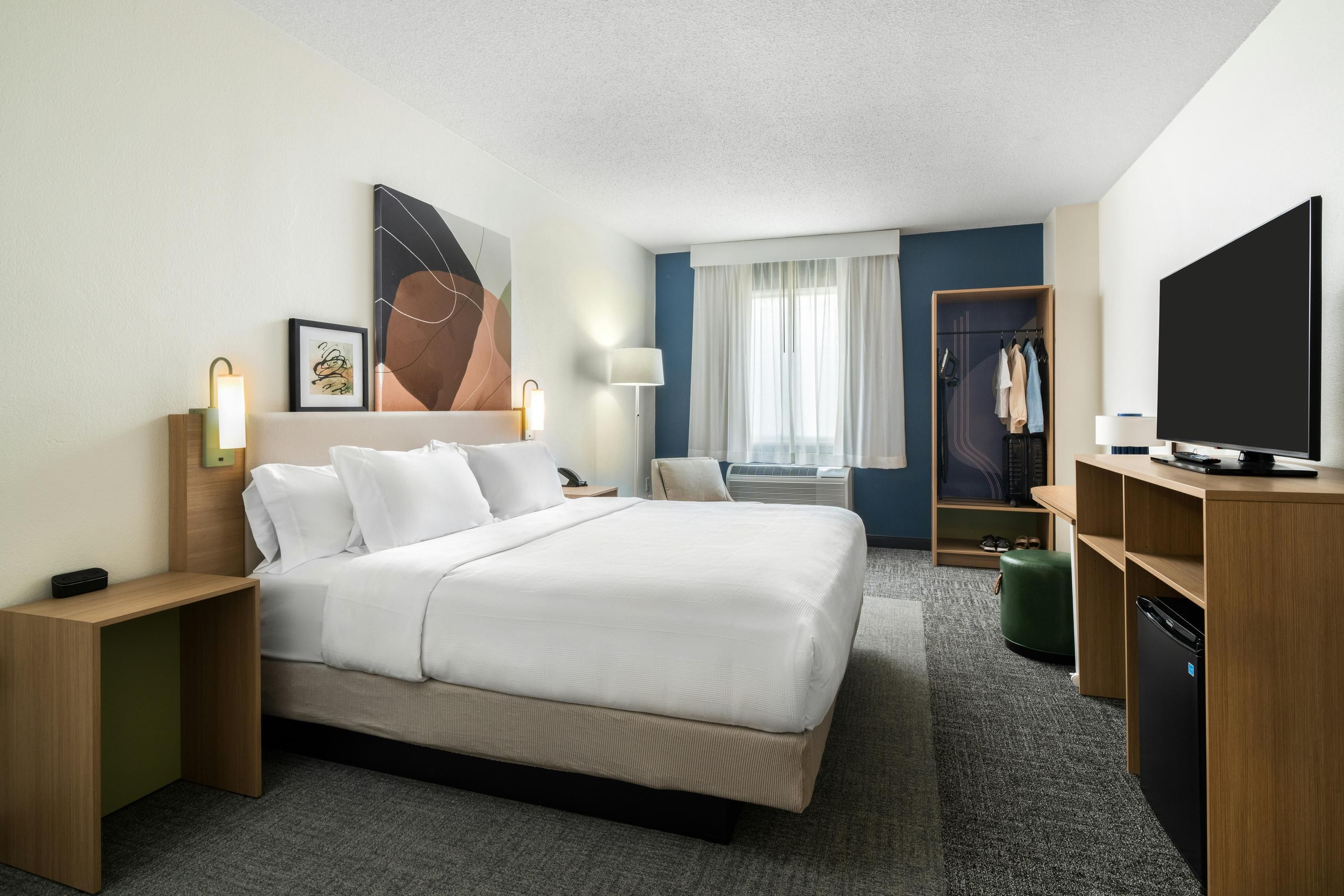 Spark by Hilton Tempe Phoenix Airport - Tempe - Schlafzimmer