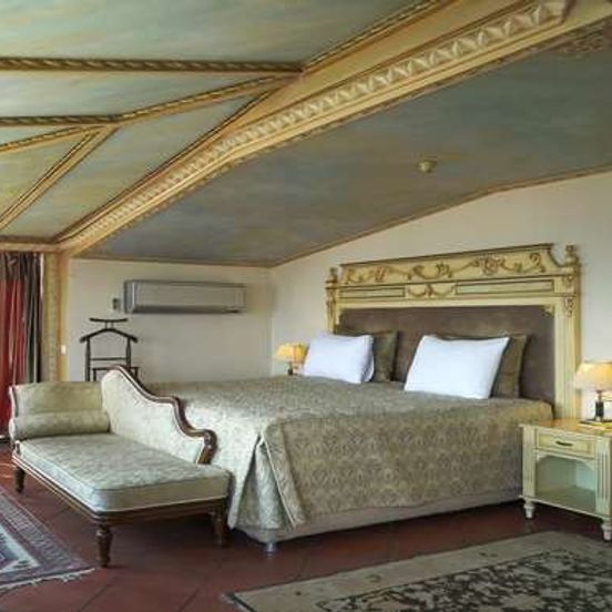 Bedroom view of Sultanahmet Palace Hotel