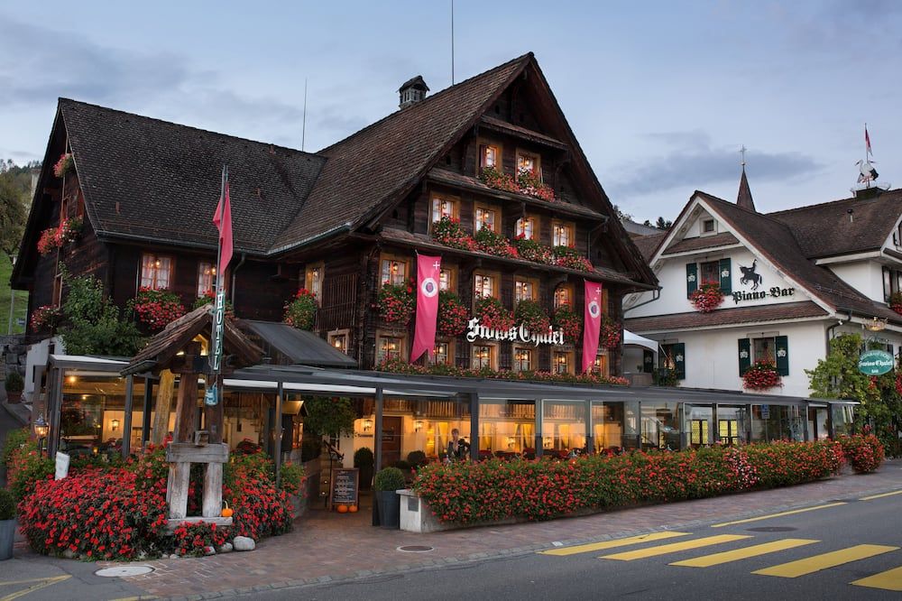 Swiss-Chalet Merlischachen - Historik Chalet-Hotel Lodge - Küssnacht am Rigi - Bâtiment