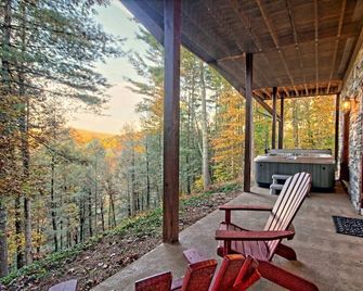 Cottage in the Woods - Blue Ridge - Balcón