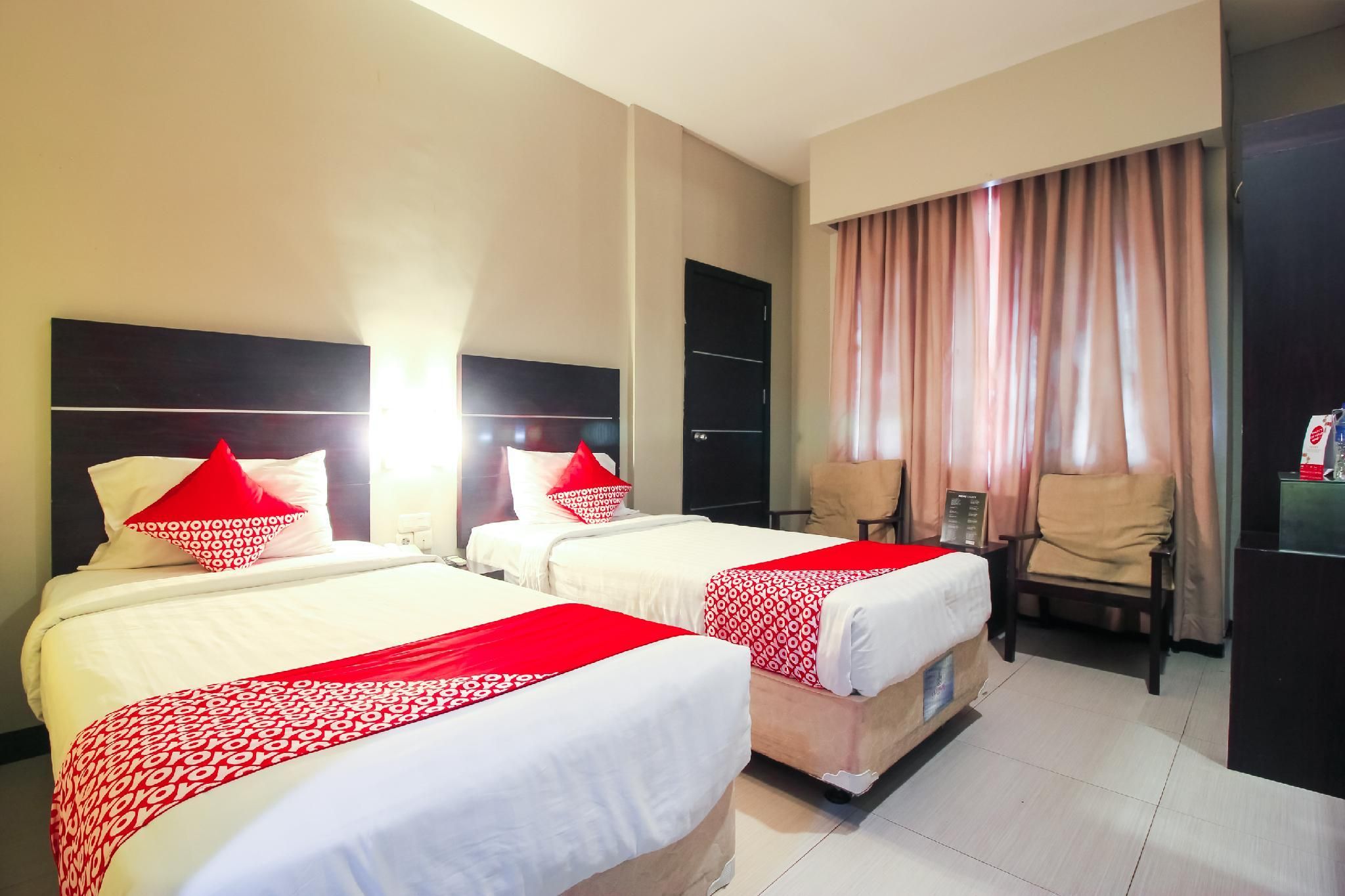 OYO 1729 I-Shine Hotel - פקאנבארו - חדר שינה