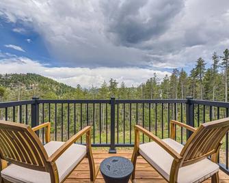 Evergreen's Aspen A-Frame w/1+Acre/Views/Remodeled - Evergreen - Balkon