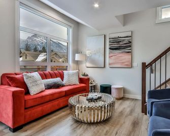 The Parq By Samsara Resort Top View Downtown 4br & 3bth - Canmore - Salon