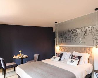 Logis Hotel Du Fronton-agian - Itxassou - Chambre