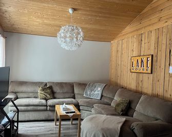 Chalet La grenouillère, Lac Taureau - Saint-Michel-des-Saints - Sala de estar