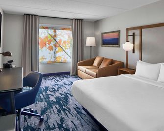 Fairfield Inn & Suites by Marriott Rochester East - Webster - Slaapkamer