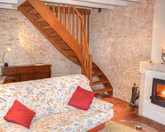 Gîte en Touraine avec jardin, proche du Zoo de Beauval et des châteaux, animaux acceptés - FR-1-381-444 - Montrésor - Sala de estar