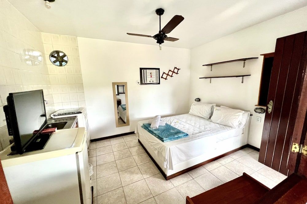 Búzios Flat Pousada - בוזיוס - חדר שינה