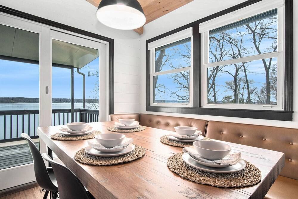 The Hygge House on White Lake - Montague - Comedor