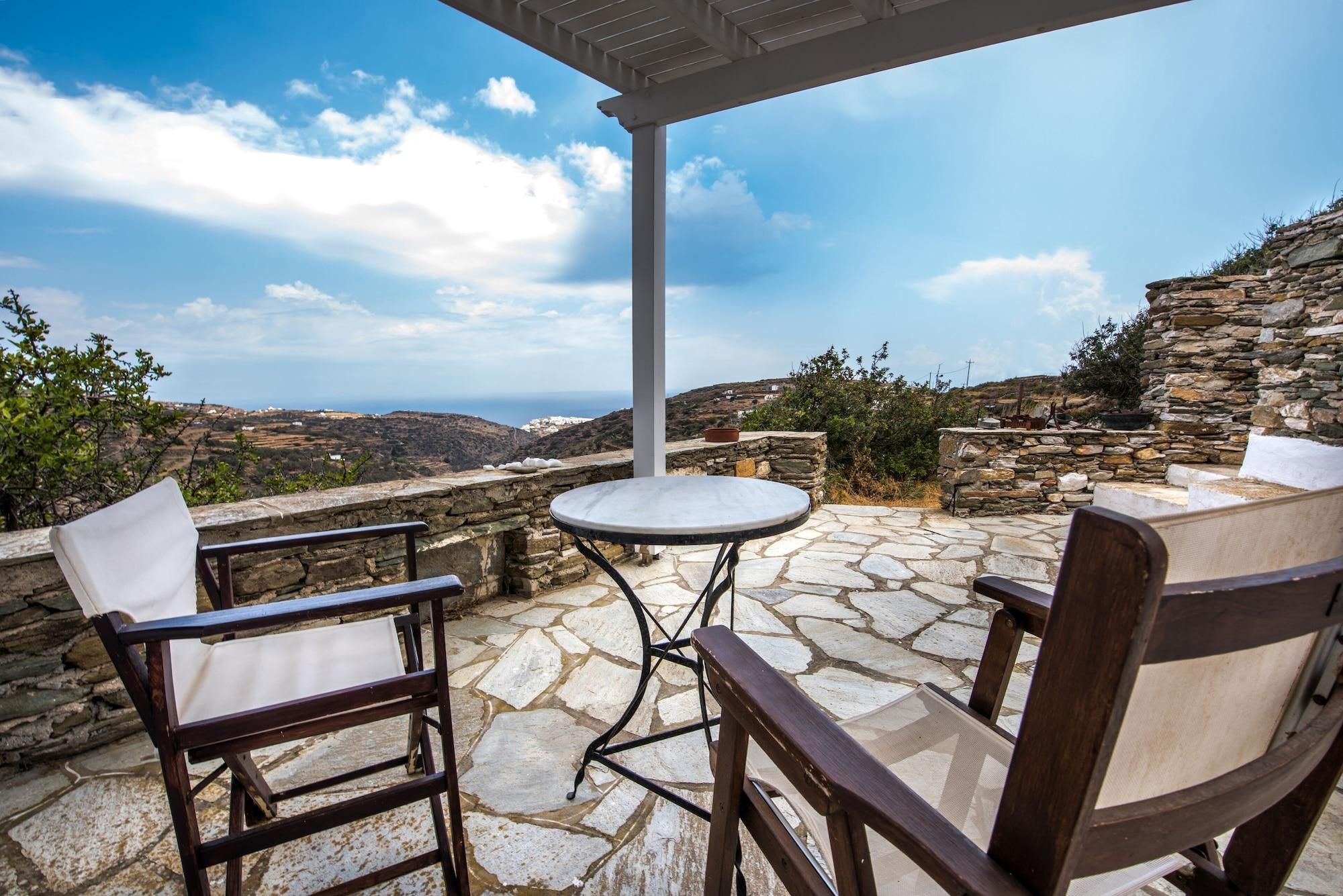 Villa Vrissi - Platis Gialos - Balkón