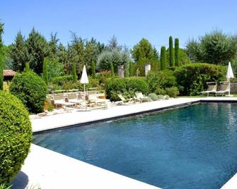 La Ferme De La Huppe - Gordes - Zwembad