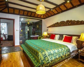 Shanzhiyu Chinese Inn (Yangshuo West Street) - Guilin - Sypialnia