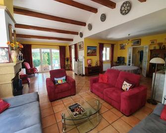Villa Dauphine 12 Personne Entre Aix-en-provence et Cassis Idéale en Famille - Gréasque - Sala de estar