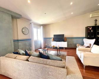 Magnificent 140 m² apartment with sea view - Calvi - Wohnzimmer