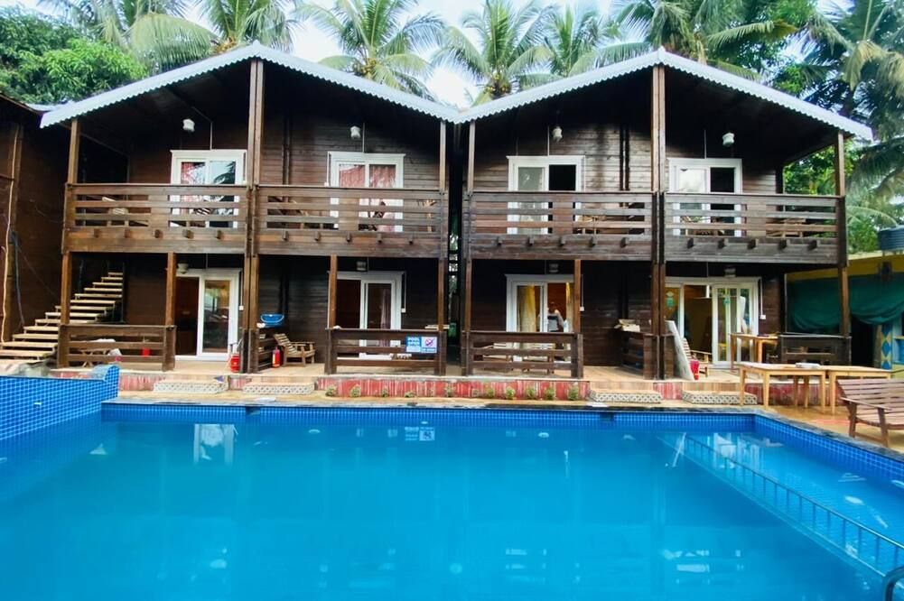 Casa Obrigado Beach Cottages & Spa - Morjim - Piscina