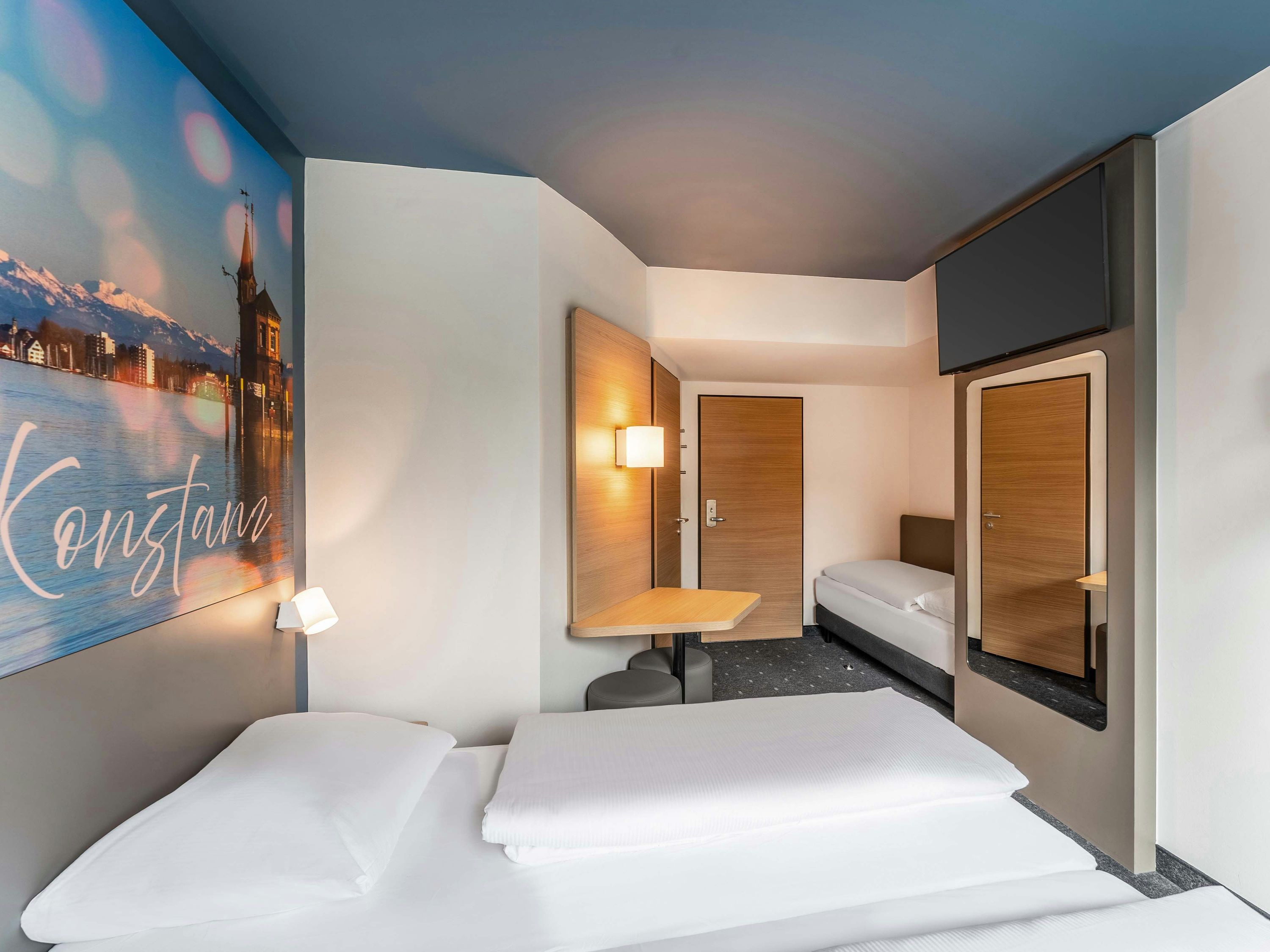B&B Hotel Konstanz - Konstanz - חדר שינה