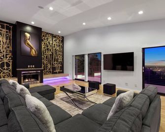 The Hollywood Hills Crest Villa - Los Ángeles - Sala de estar