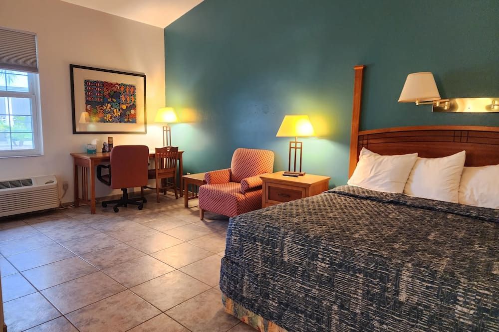 Ivey House Hotel - King Room - Everglades - Camera da letto