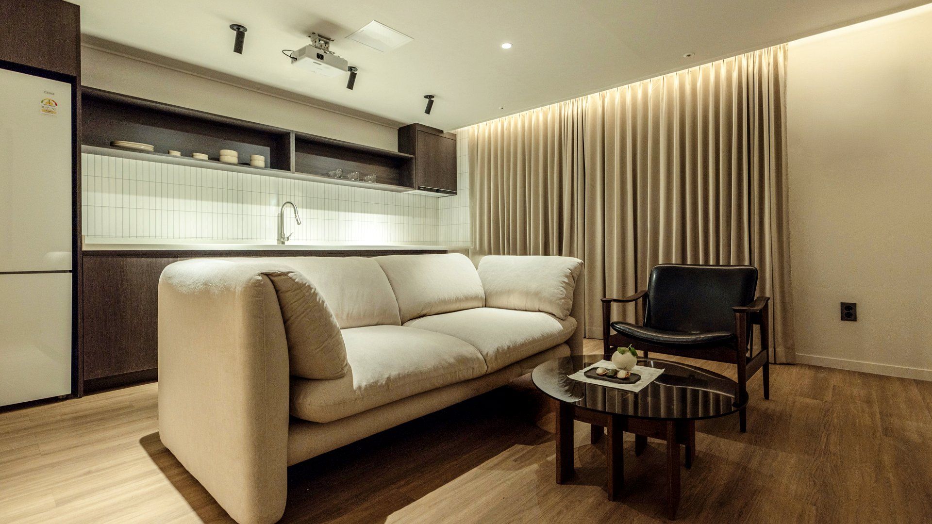 Anook Stay Daejeon Daeheung - Daejeon - Living room