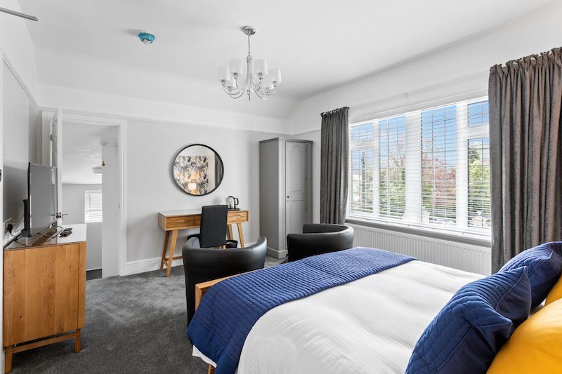 Stover Lodge - Torquay - Soveværelse