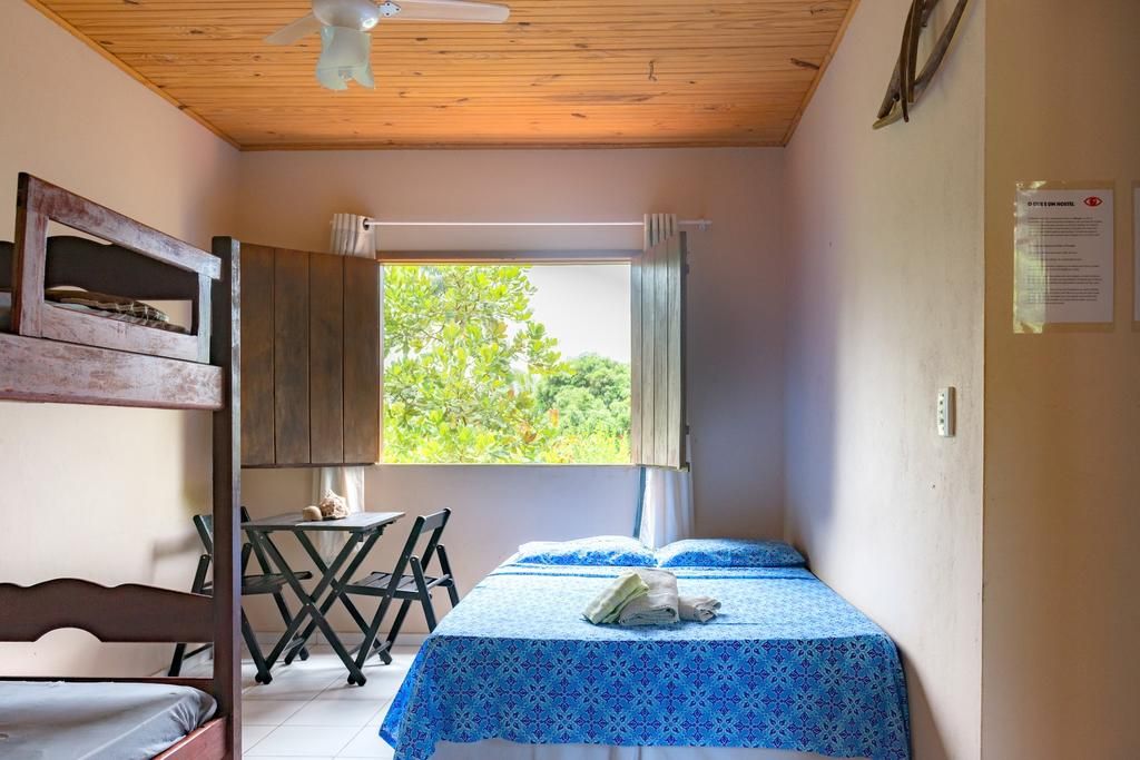 Abaquar Hostel - Morro de Sao Paulo - Bedroom